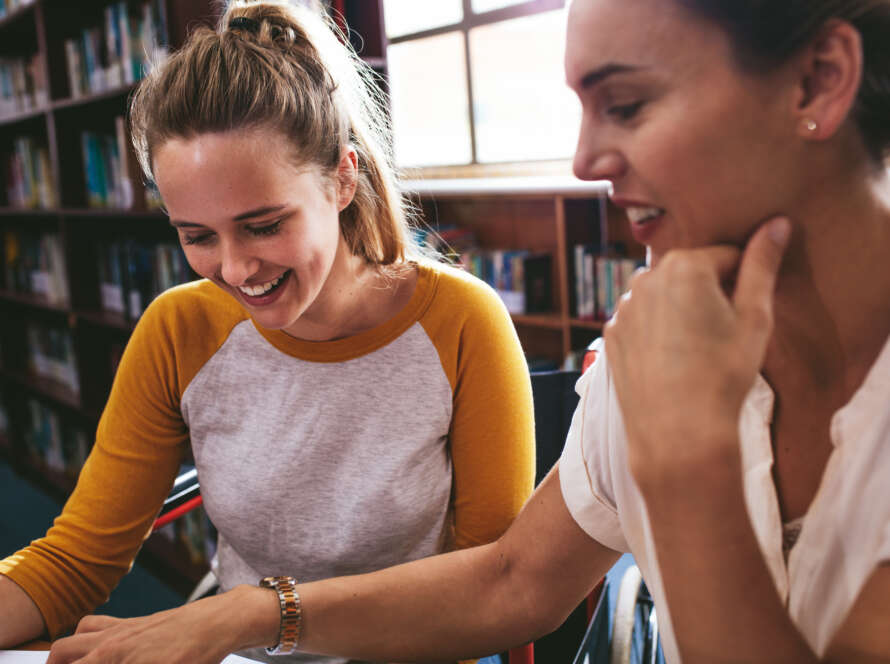 2 young women finished UAC and making university choices